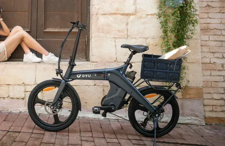 DYU T1 Bici Elettrica Pieghevole da 20 Pollici image 12