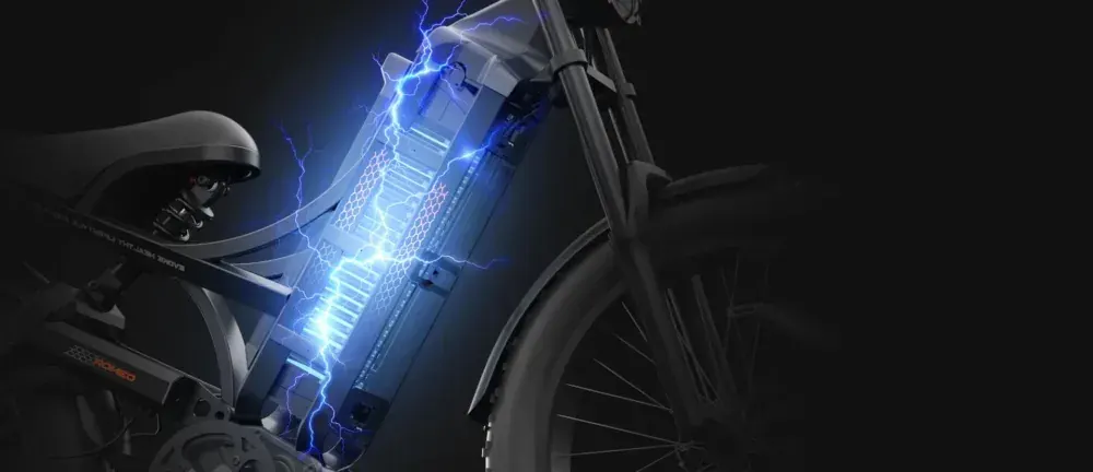 Eahora Romeo Pro Bici Elettrica Fat Bike image 4