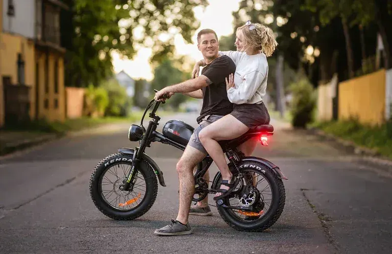 Emoko C93 E-Bike Fat Bike Stile Moto image 4