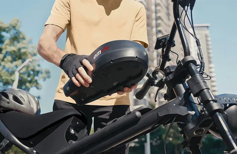 Emoko C93 E-Bike Fat Bike Stile Moto image 6