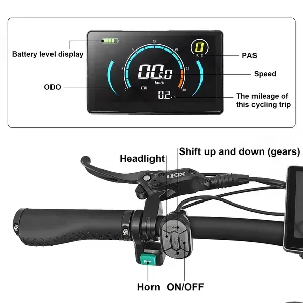 Emoko C94 Cargo E-Bike Pieghevole per Consegne image 4