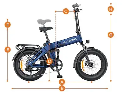 Engwe Engine Pro 3.0 Boost E-Bike Pieghevole Fat Tire image 2