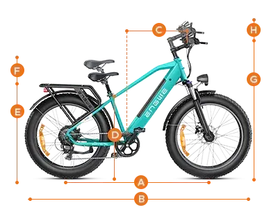 Engwe E26 Fat Bike Elettrica Full Suspension image 2