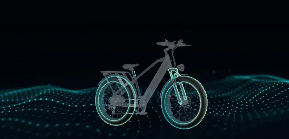 Engwe E26 Fat Bike Elettrica Full Suspension image 9