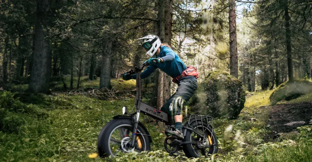 Engwe Engine X Bici Elettrica Pieghevole Full Suspension image 5
