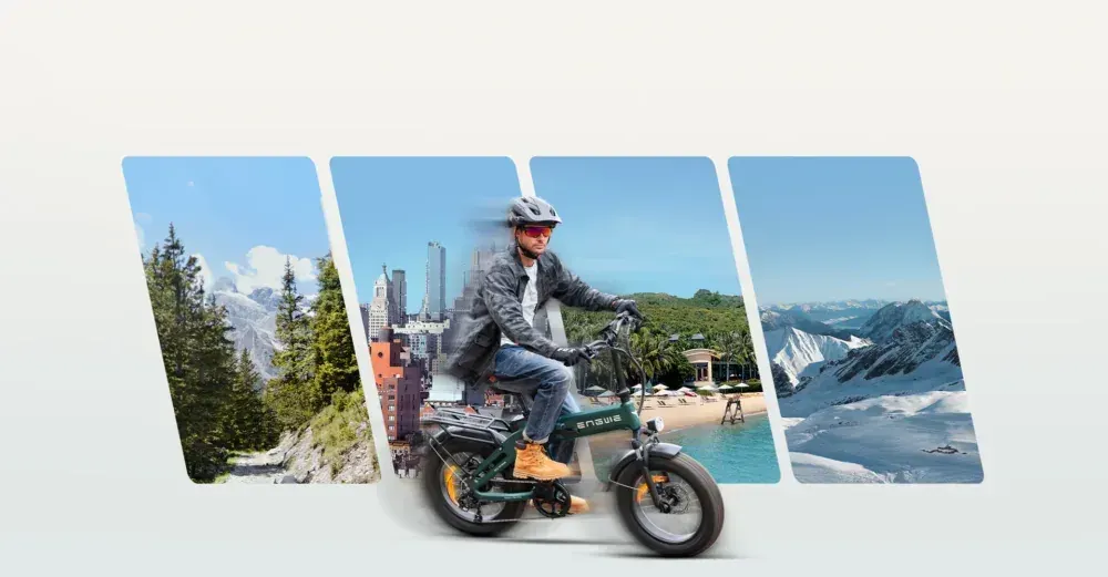 Engwe EP-2 3.0 Boost Bici Elettrica Pieghevole Fat Bike image 10