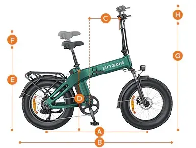 Engwe EP-2 3.0 Boost Bici Elettrica Pieghevole Fat Bike image 2