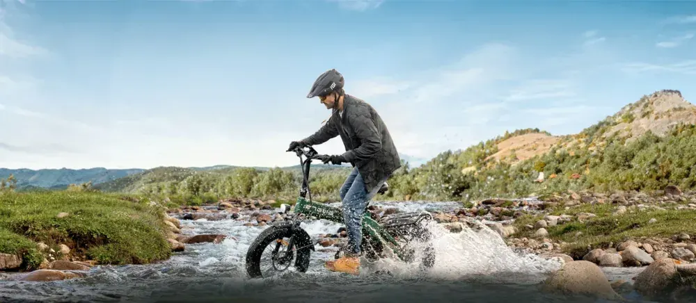 Engwe EP-2 3.0 Boost Bici Elettrica Pieghevole Fat Bike image 8