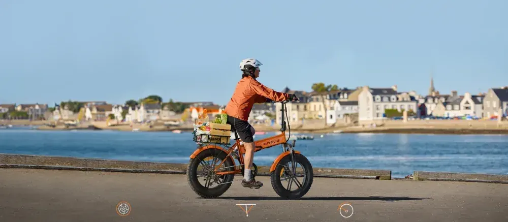Engwe EP-2 Boost Bici Elettrica Pieghevole Fat Bike image 7