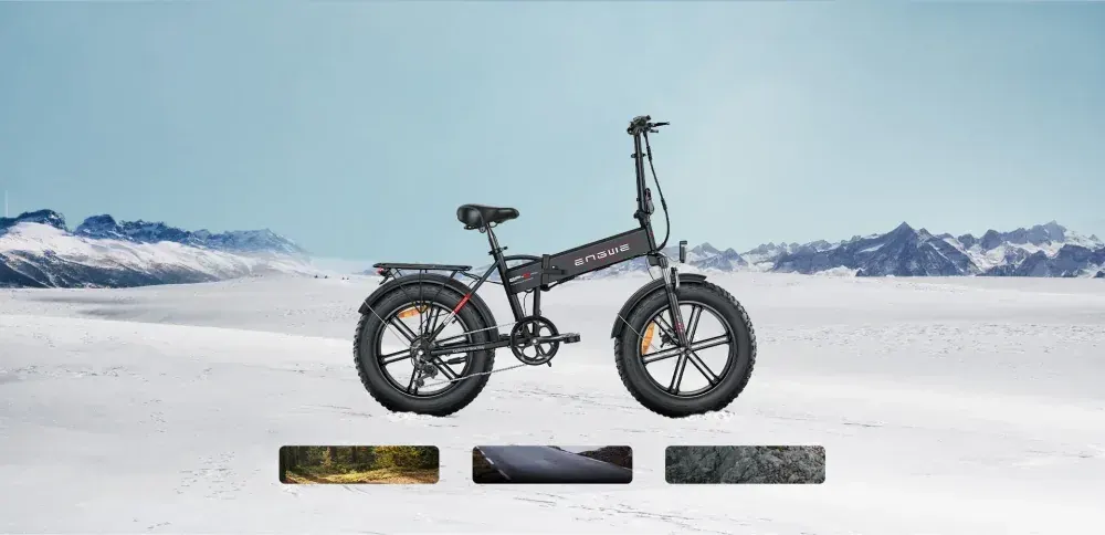Engwe EP-2 Pro Bici Elettrica Pieghevole Fat Bike image 6