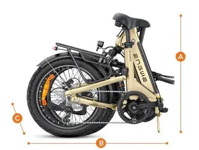 Motore centrale Engwe L20 3.0 Pro con dettaglio della trasmissione Shimano 7 velocità.