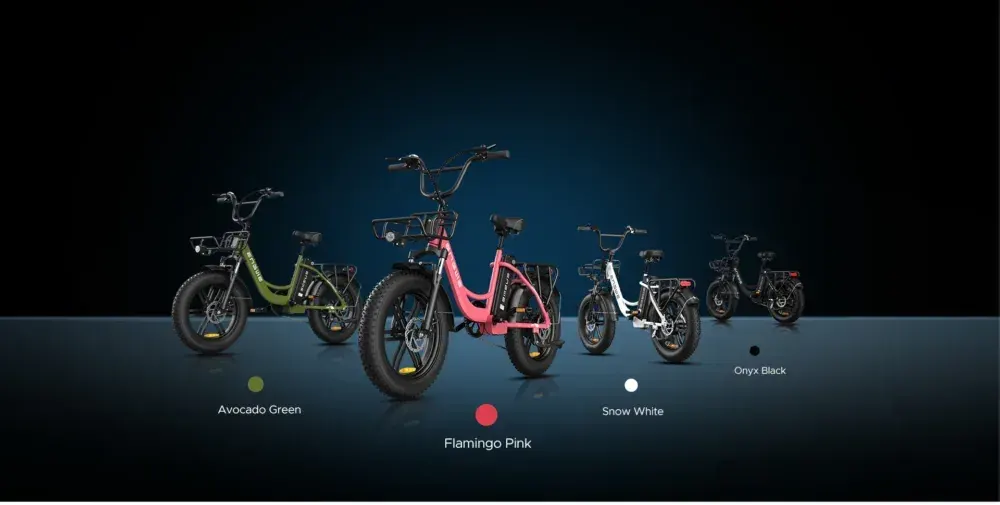 Engwe L20 Bici Elettrica Fat Bike Pieghevole image 10