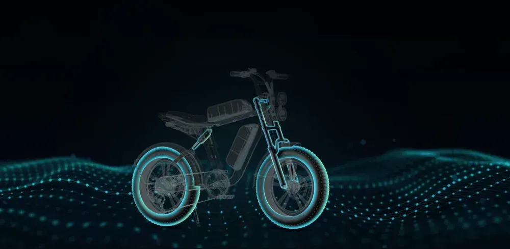 Engwe M20 Fat Bike Elettrica a Lunga Autonomia image 8