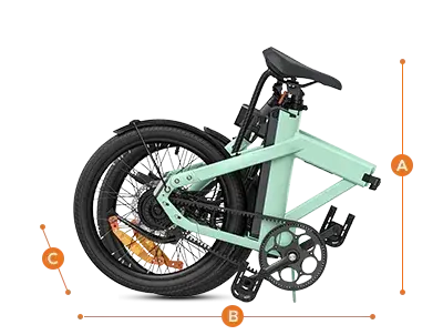 Engwe P20 Bici Elettrica Pieghevole image 3