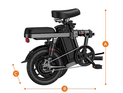 Engwe T14 Bici Elettrica Pieghevole image 3