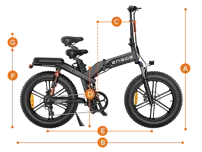 Engwe X26 Fat Bike Elettrica Pieghevole image 2