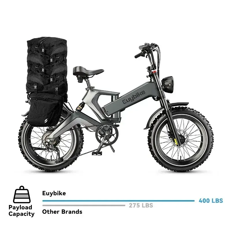 Euybike K6 Pro Fat Bike Elettrica Pieghevole image 2
