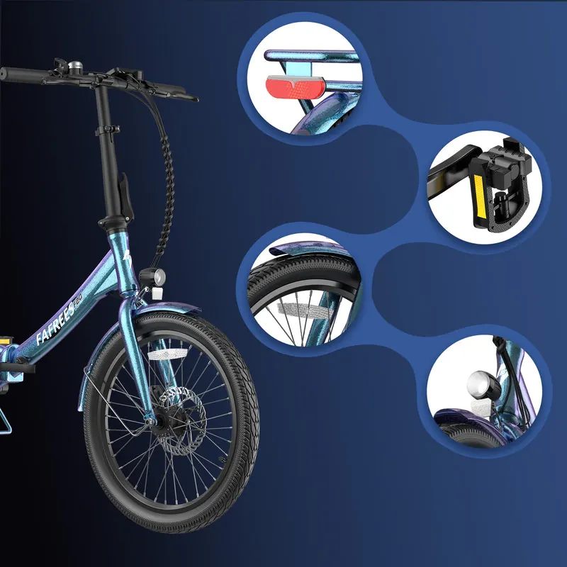 Fafrees F20 Lasting Bici Elettrica Pieghevole image 4