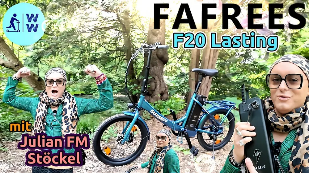 Fafrees F20 Lasting Bici Elettrica Pieghevole image 8