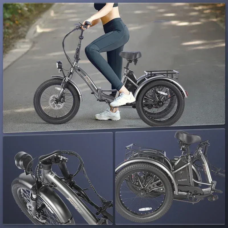 Fafrees F20 Mate Triciclo Elettrico Pieghevole image 6