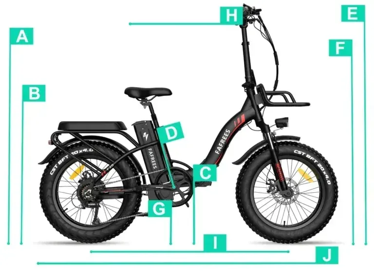 Fafrees F20 Max Bici Elettrica Fat Tire Pieghevole image 2