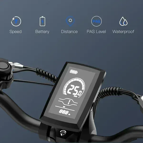 Fafrees F20 Max Bici Elettrica Fat Tire Pieghevole image 5