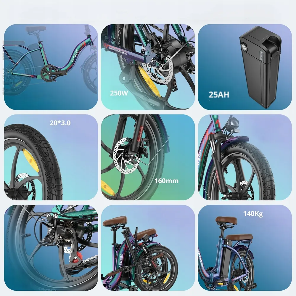 Fafrees F20 Pro Bici Elettrica Pieghevole image 7