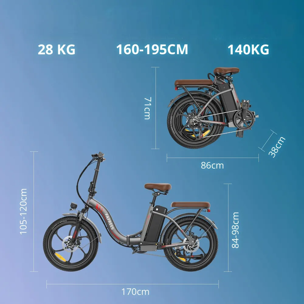 Fafrees F20 Pro Bici Elettrica Pieghevole image 9