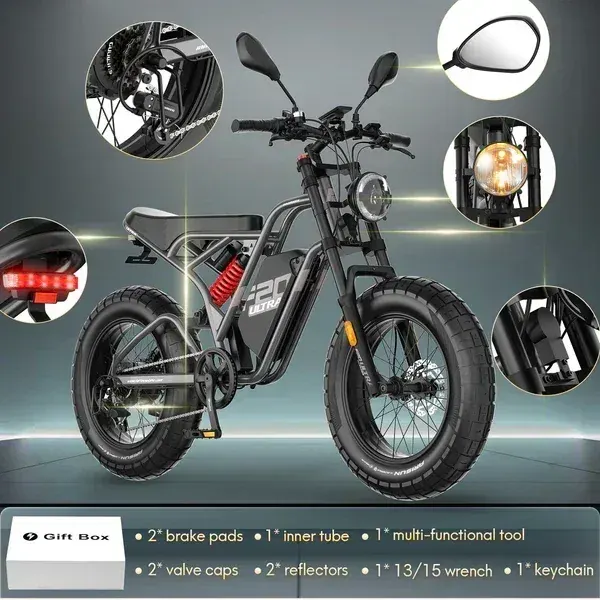 Fafrees F20 ULTRA Upgrade Fat Bike Elettrica image 10