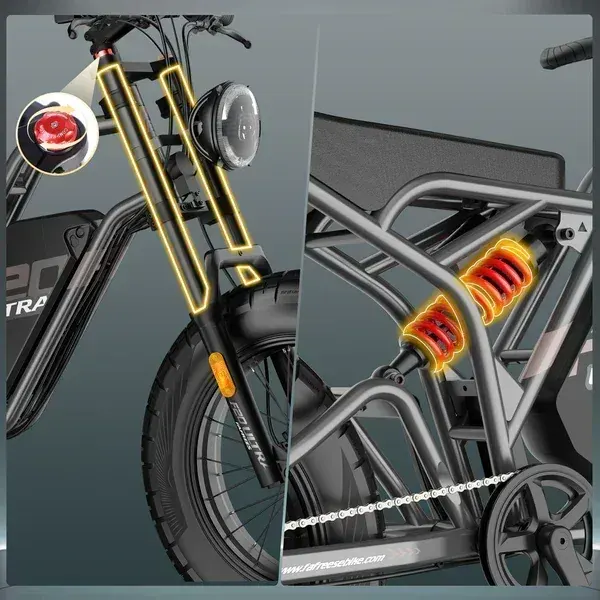 Fafrees F20 ULTRA Upgrade Fat Bike Elettrica image 7