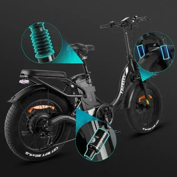 Fafrees F20 X-Max Cargo E-Bike Pieghevole image 3
