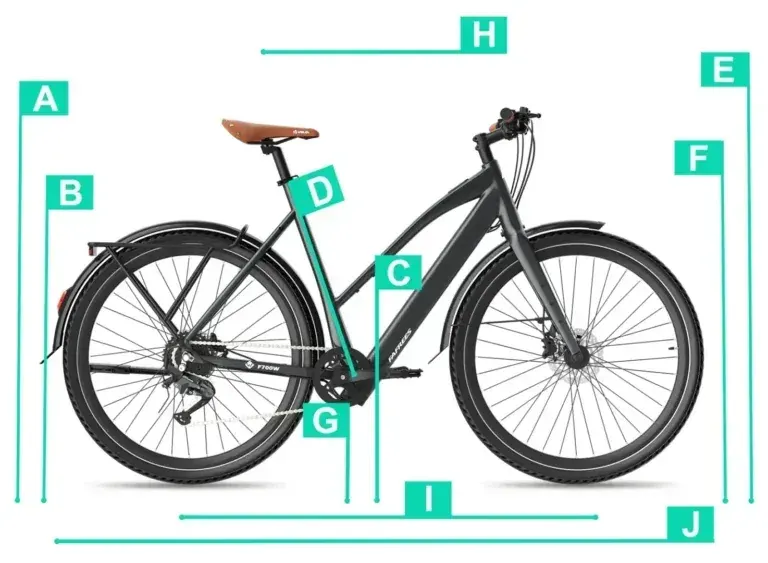 Fafrees F700W Bici Elettrica da Città image 2