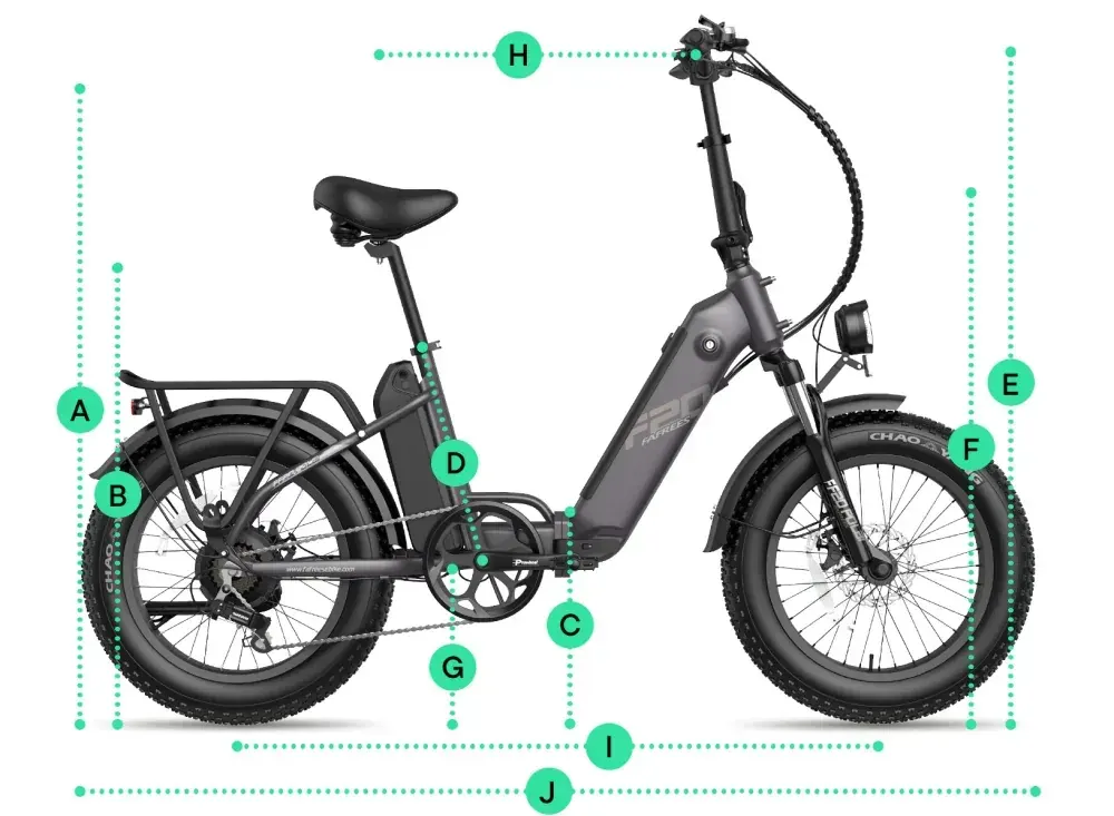 Fafrees FF20 Polar Bici Elettrica Pieghevole image 2
