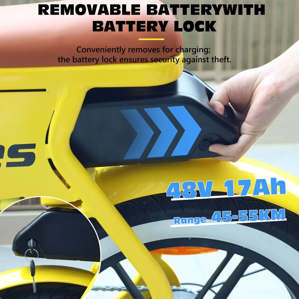 Hidoes C8 E-Bike Fat Tire Potente e Versatile image 11
