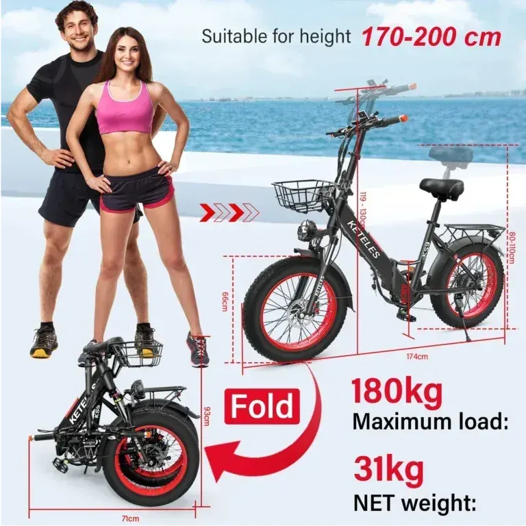 Keteles KS9 Bici Elettrica Pieghevole image 2