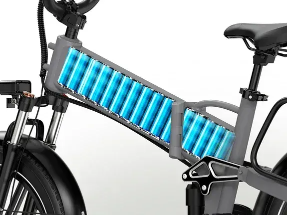 Koolux BK10 Pro Bici Elettrica Pieghevole Fat Bike image 2