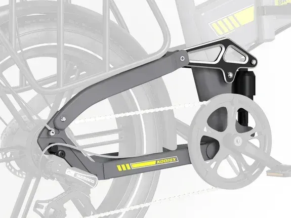 Koolux BK10 Pro Bici Elettrica Pieghevole Fat Bike image 4