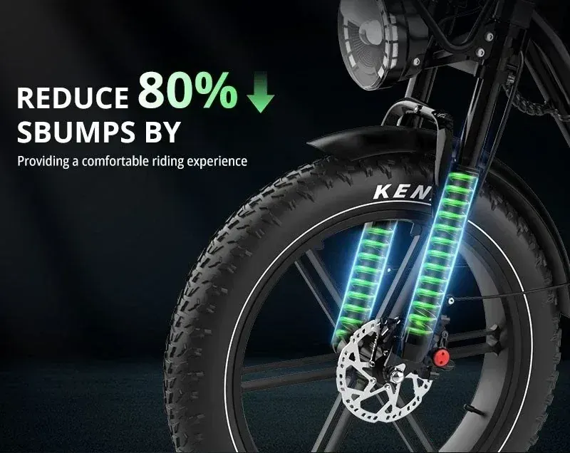 Koolux X9 Pro Fat Bike Elettrica image 4