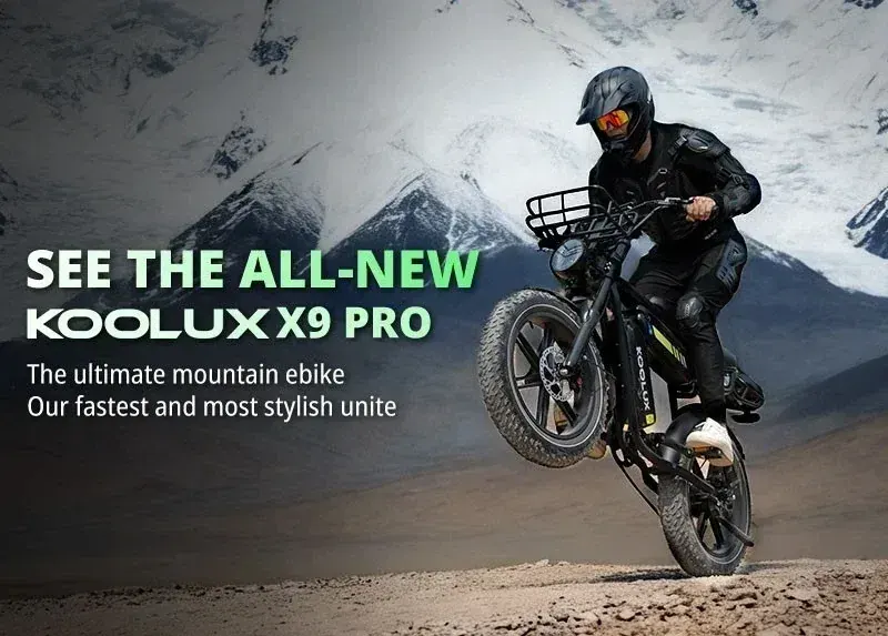 Koolux X9 Pro Fat Bike Elettrica image 6
