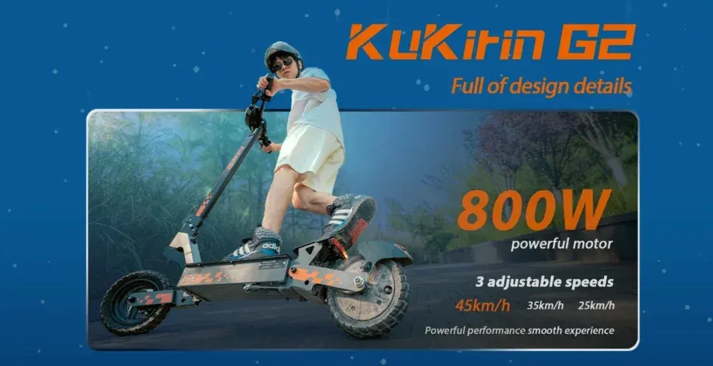 Kukirin G2 Monopattino Elettrico Pieghevole image 7