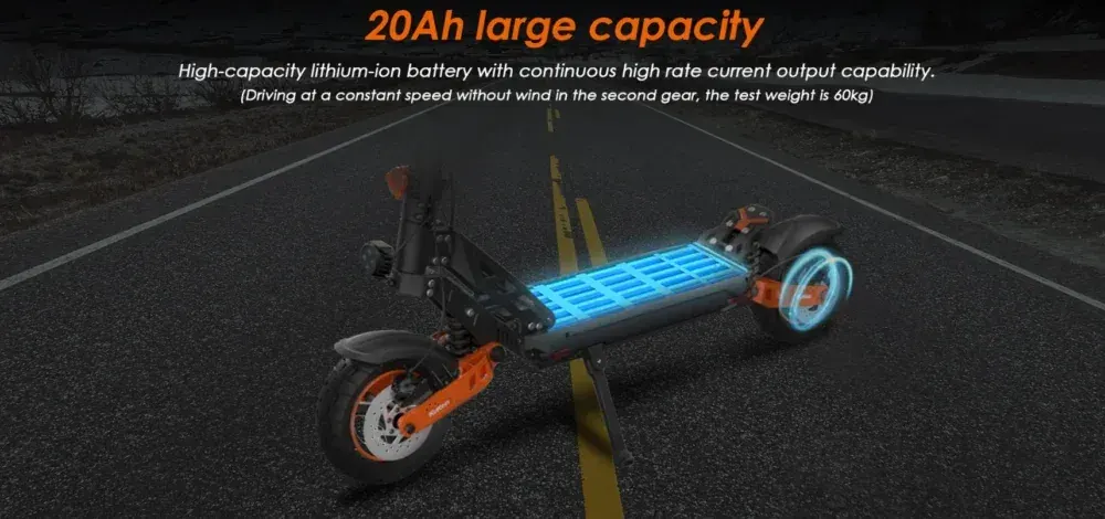 Kukirin G2 Max Monopattino Elettrico Pieghevole image 12