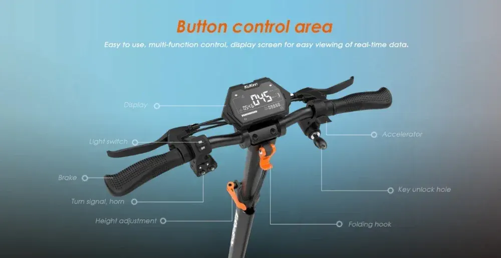 Kukirin G2 Pro Monopattino Elettrico Pieghevole image 9