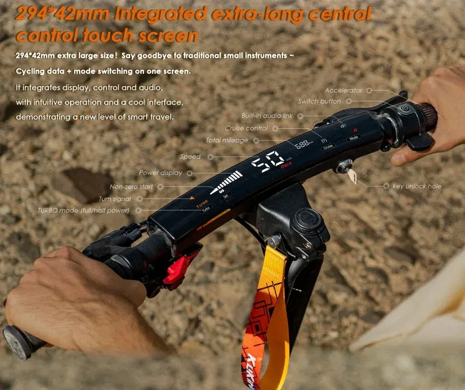 Kukirin G2 Ultra Monopattino Elettrico Pieghevole image 12