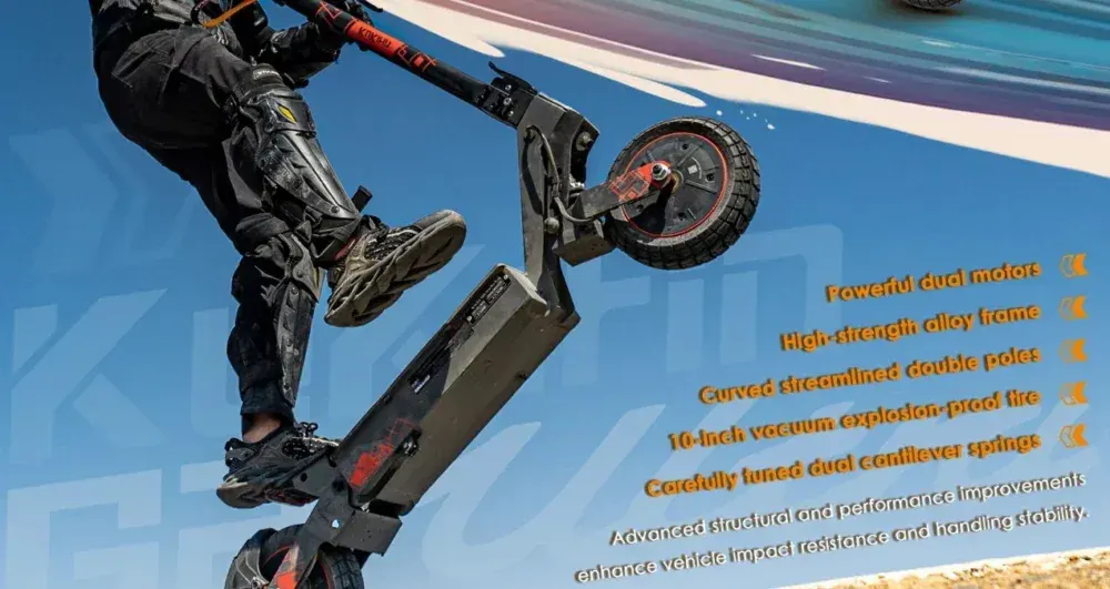 Kukirin G2 Ultra Monopattino Elettrico Pieghevole image 9
