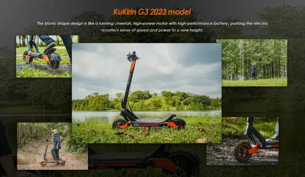 Kukirin G3 Monopattino Elettrico All Terrain image 12