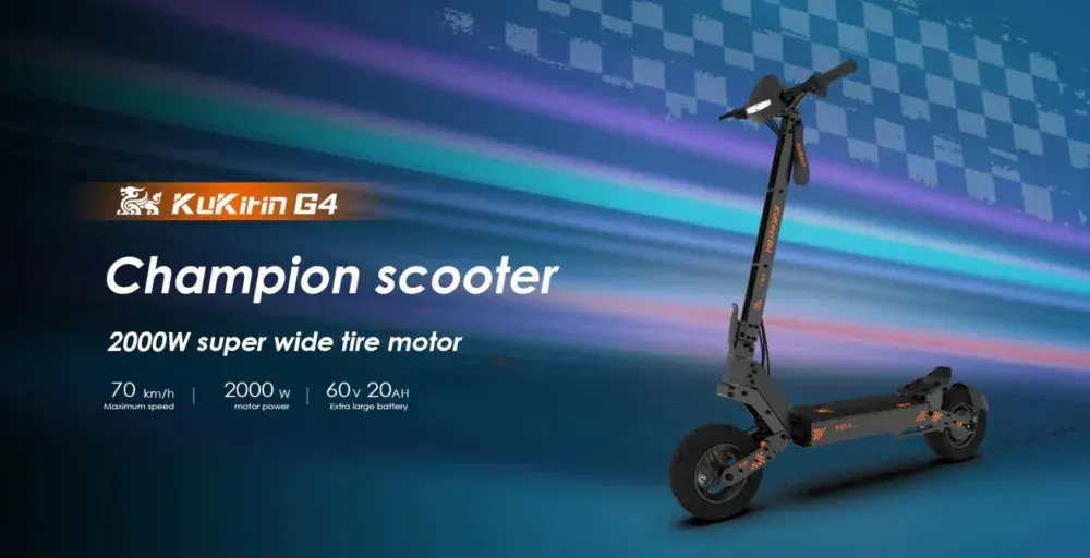 Kukirin G4 Monopattino Elettrico Potente image 3