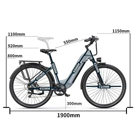 Onesport OT05 Pro Bici Elettrica da Città image 4