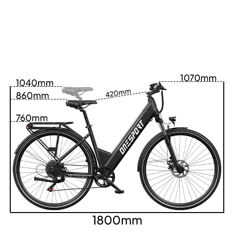Onesport OT12 Bici Elettrica da Città image 2