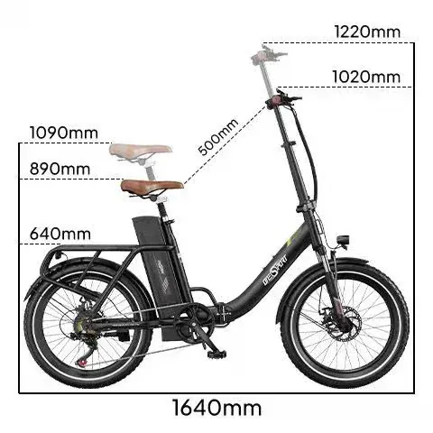 Onesport OT16-2 Bici Elettrica Pieghevole image 2