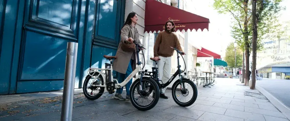Onesport OT16-2 Bici Elettrica Pieghevole image 3